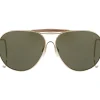 Sunglasses | Eyewear<American Optical Hazemaster Gold Green Nylon Lens Polarised