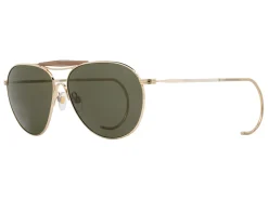 Sunglasses | Eyewear<American Optical Hazemaster Gold Green Nylon Lens Polarised
