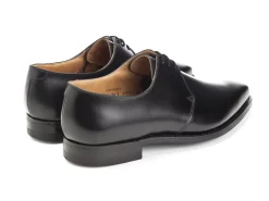 Rubber Soles | Derbys<Crockett & Jones Highbury Black Calf
