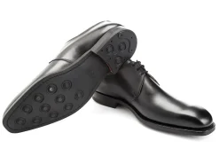 Rubber Soles | Derbys<Crockett & Jones Highbury Black Calf