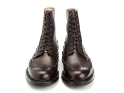 Rubber Soles | Brogues<Crockett & Jones Islay Dark Brown Scotch Grain