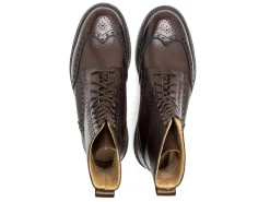 Rubber Soles | Brogues<Crockett & Jones Islay Dark Brown Scotch Grain