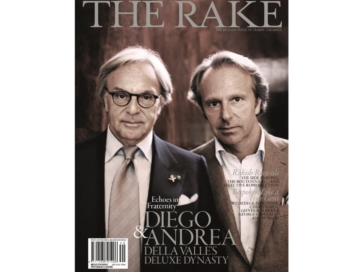 Magazines | Desk Accessories<The Rake Issue 20 Diego & Andrea Della Valle