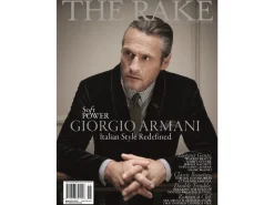 Magazines | Desk Accessories<The Rake Issue 18 Giorgio Armani