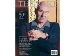 Magazines | Desk Accessories<The Rake Issue 50 Sir Patrick Stewart