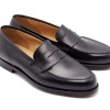 Summer Shoes | Penny Loafers<Crockett & Jones Kirribilli Black Calf