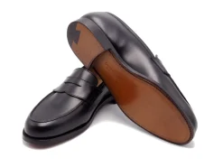 Summer Shoes | Penny Loafers<Crockett & Jones Kirribilli Black Calf