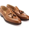 Tassel Loafers | Summer Shoes<Crockett & Jones Langham 2 Ivywood Burnished Calf