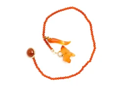 Jewellery<Rubinacci Lapel Button Amber