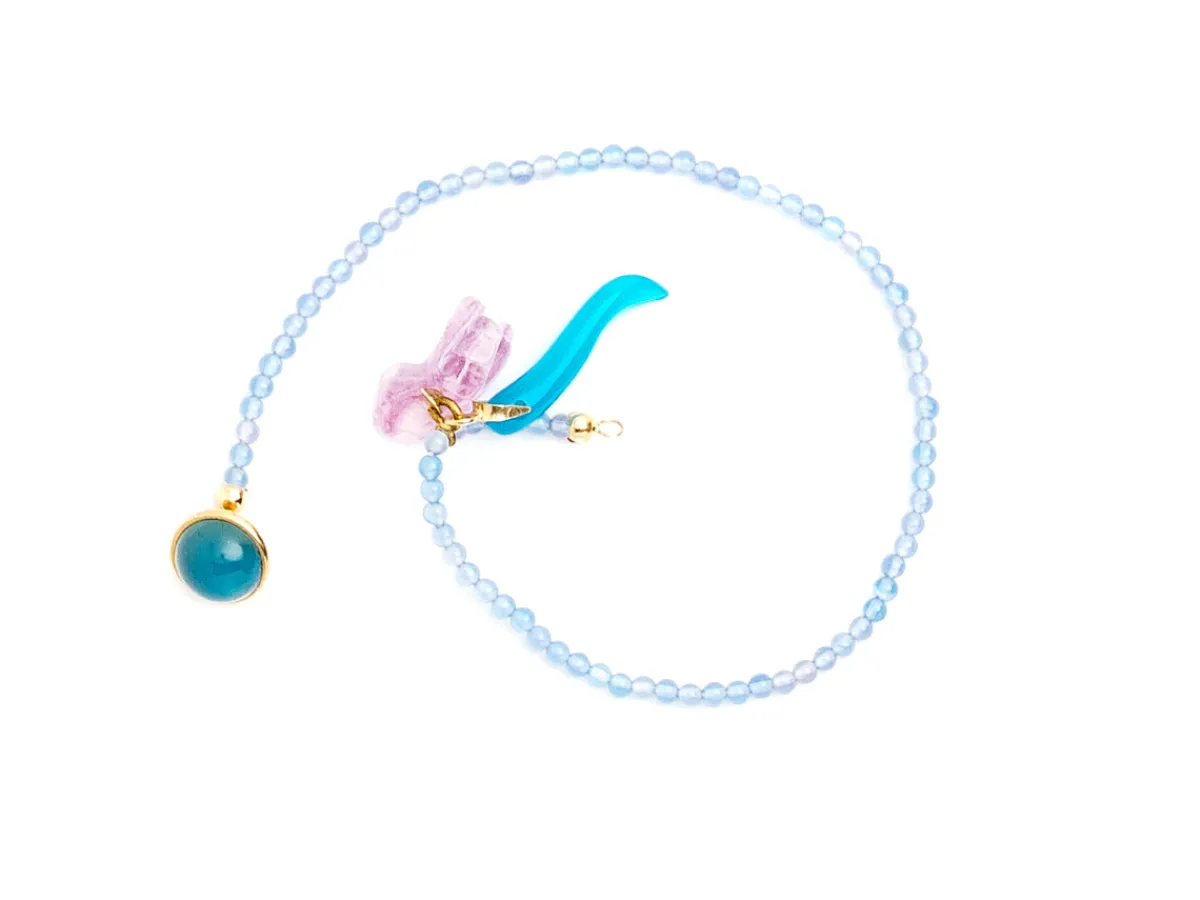 Jewellery<Rubinacci Lapel Button Light Blue