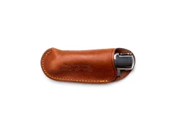 Pocket Knives<Fontenille Pataud Leather Pouch for Gentleman Brown