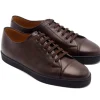 Sneakers | Rubber Soles<John Lobb Levah Dark Brown Museum Calf