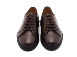 Sneakers | Rubber Soles<John Lobb Levah Dark Brown Museum Calf