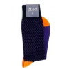 Socks<Corgi Lightning Stripe Socks Purple
