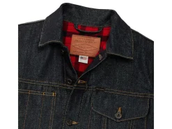 Outerwear | Jackets<Filson Lined Denim Short Cruiser Raw Indigo