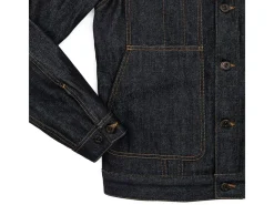 Outerwear | Jackets<Filson Lined Denim Short Cruiser Raw Indigo