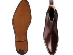 Boots<Crockett & Jones Lingfield Dark Brown Burnished Calf [PRE-ORDER]