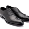 Straight Cap Oxfords | Oxfords<Crockett & Jones Lonsdale Black Calf