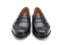 Summer Shoes | Penny Loafers<John Lobb Lopez Black Calf