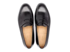 Wide Fitting | Summer Shoes<John Lobb Lopez Black Calf EE-width