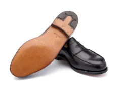 Wide Fitting | Summer Shoes<John Lobb Lopez Black Calf EE-width