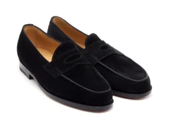 Summer Shoes | Suede<John Lobb Lopez Black Suede