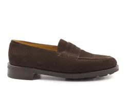 Summer Shoes | Suede<John Lobb Lopez Bruinn Suede Lug Sole D-width