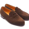 Summer Shoes | Suede<John Lobb Lopez Dark Brown Suede