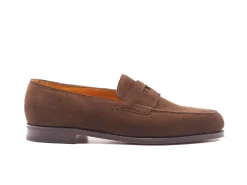Summer Shoes | Suede<John Lobb Lopez Dark Brown Suede