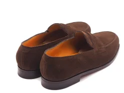 Summer Shoes | Suede<John Lobb Lopez Dark Brown Suede