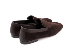 Suede | Slippers<John Lobb Lounge Oscuro Suede