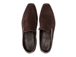 Suede | Slippers<John Lobb Lounge Oscuro Suede