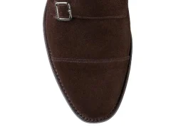 Rubber Soles | Suede<Crockett & Jones Lowndes 4 Dark Oak Suede [PRE-ORDER]