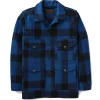Outerwear | Jackets<Filson Mackinaw Cruiser Cobalt Blue Black - Limited Edition