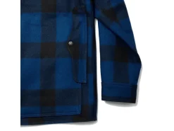 Outerwear | Jackets<Filson Mackinaw Cruiser Cobalt Blue Black - Limited Edition