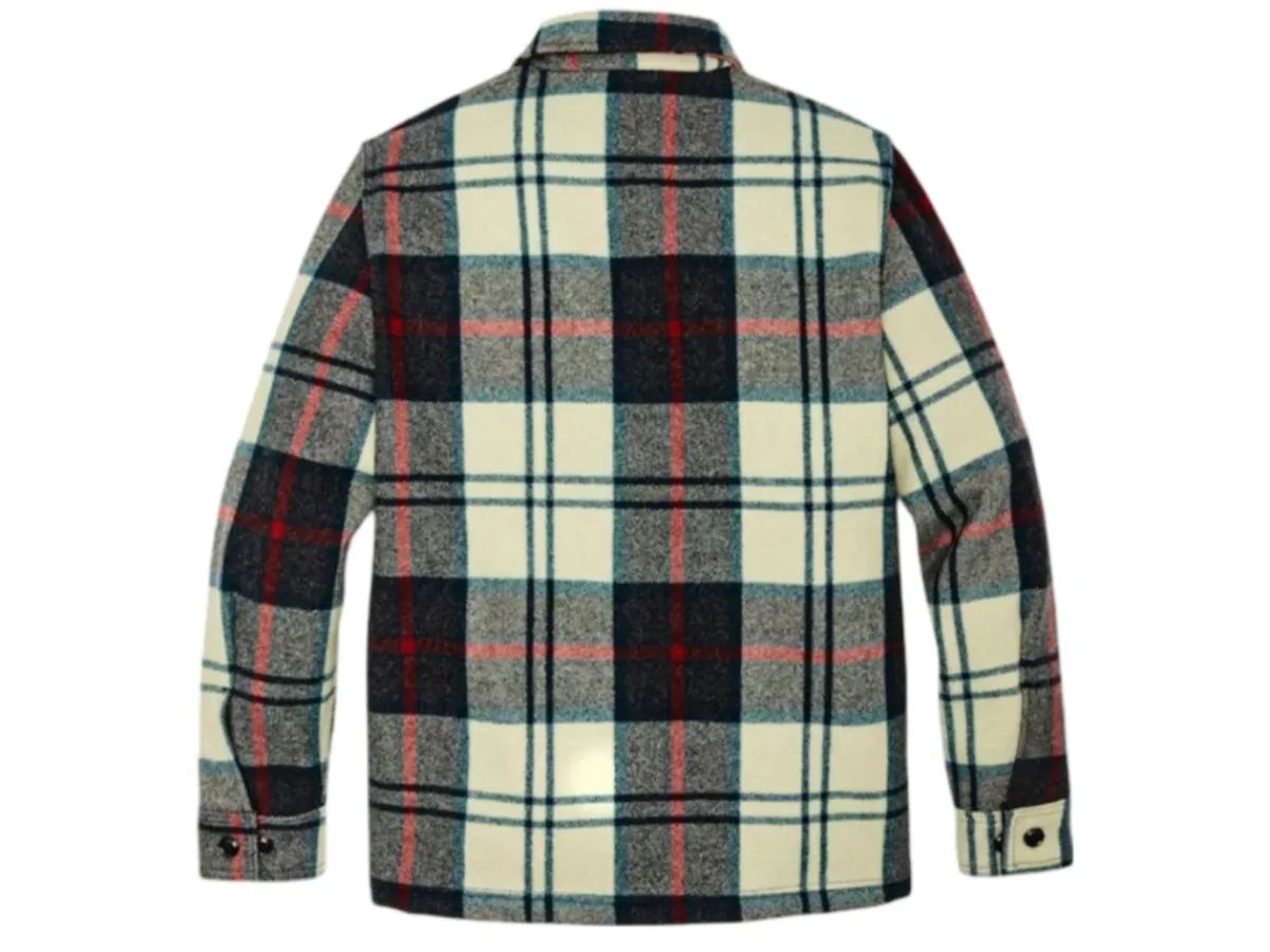 Outerwear | Jackets<Filson Mackinaw Wool Jac Shirt Cream Plaid