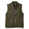 Outerwear | Vests<Filson Mackinaw Wool Vest Liner Forest Green