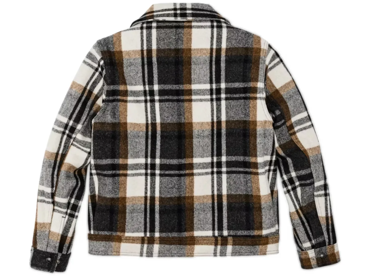 Jackets | Outerwear<Filson Mackinaw Work Jacket Blue Coal & Copper Heather