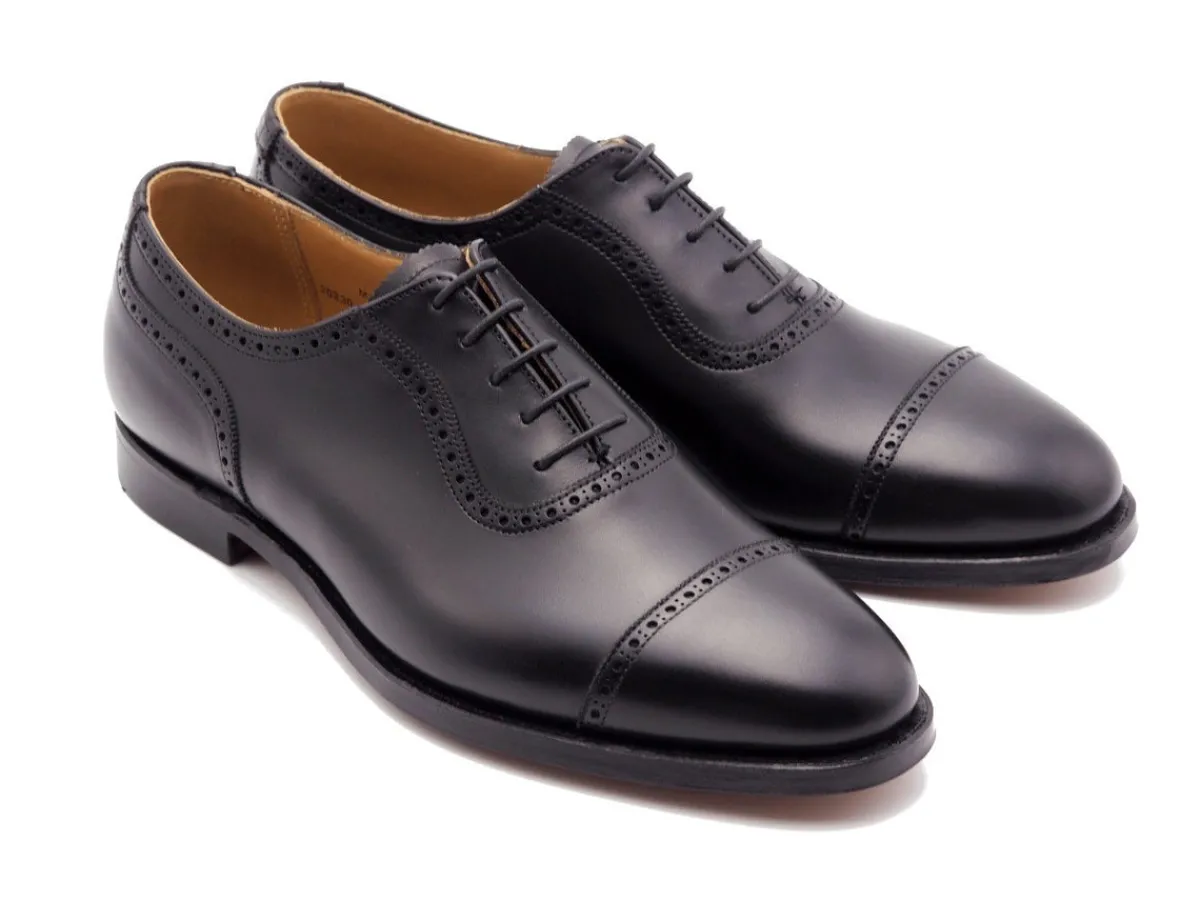 Oxfords | Brogues<Crockett & Jones Macquarie 2 Black Calf