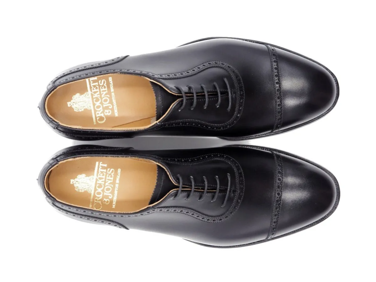 Oxfords | Brogues<Crockett & Jones Macquarie 2 Black Calf