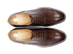 Oxfords | Brogues<Crockett & Jones Macquarie 2 Dark Brown Burnished Calf