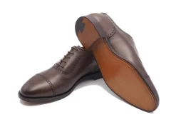 Oxfords | Brogues<Crockett & Jones Macquarie 2 Dark Brown Burnished Calf