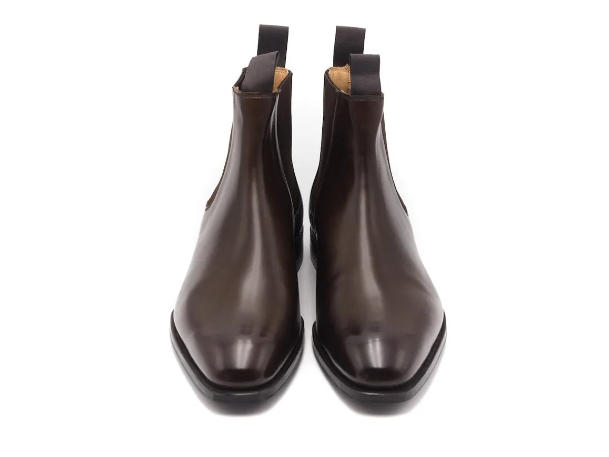 Boots | Elastic Sides<Crockett & Jones Maitland Dark Brown Antique Calf