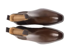 Boots | Elastic Sides<Crockett & Jones Maitland Dark Brown Antique Calf