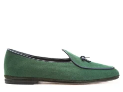 Summer Shoes | Slippers<Rubinacci Marphy Loafer Limited Edition Green Linen