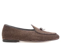 Summer Shoes | Slippers<Rubinacci Marphy Loafer Limited Edition Brown Tweed