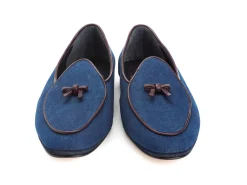Summer Shoes | Slippers<Rubinacci Marphy Loafer Limited Edition Denim