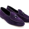 Summer Shoes | Slippers<Rubinacci Marphy Loafer Purple Velour