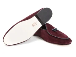 Summer Shoes | Slippers<Rubinacci Marphy Loafer Red Velour