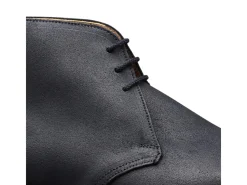 Suede | Rubber Soles<Crockett & Jones Molton Black Rough-out Suede